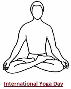 Easy Drawing On Yoga Day 24 Best International Day Of Yoga Images Buddha Thinking About