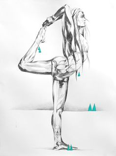 Easy Drawing On Yoga Day 72 Best Yoga Art Images Draw Yoga Art Exercises