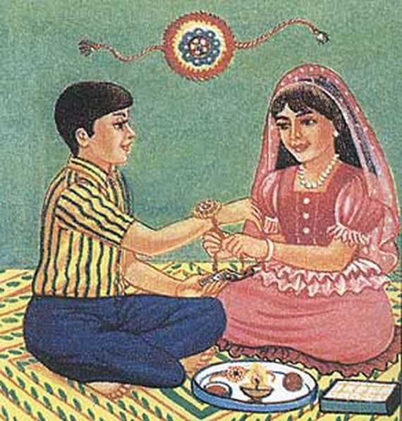 Easy Drawing Raksha Bandhan Raksha Bandhan A Unique Bond Of Love Hindu Sthan Sanathana Dharma