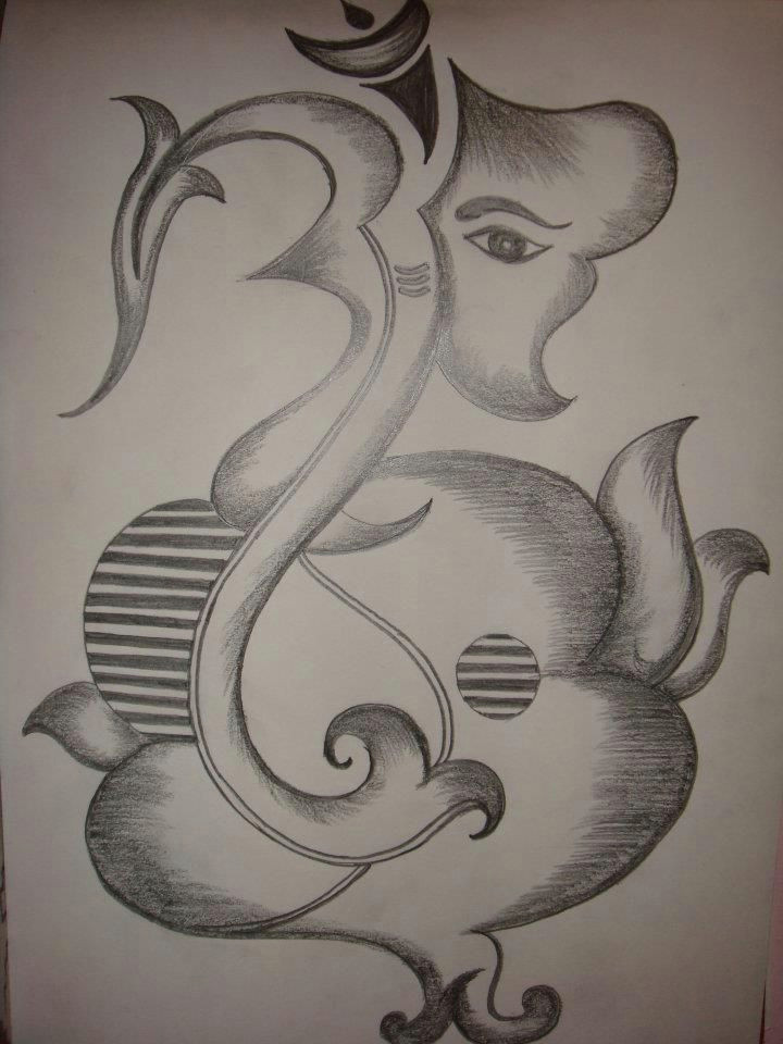 Easy Drawing Vinayagar Pencil Drawing Pictures Of Gods Google Search Stuff to Buy