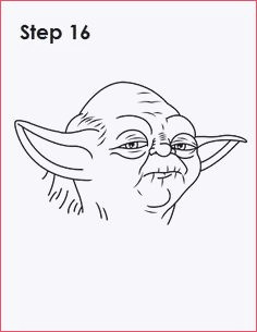 Easy Drawing Yoda Ausmalbilder Star Wars Yoda Besten Ausmalbilder