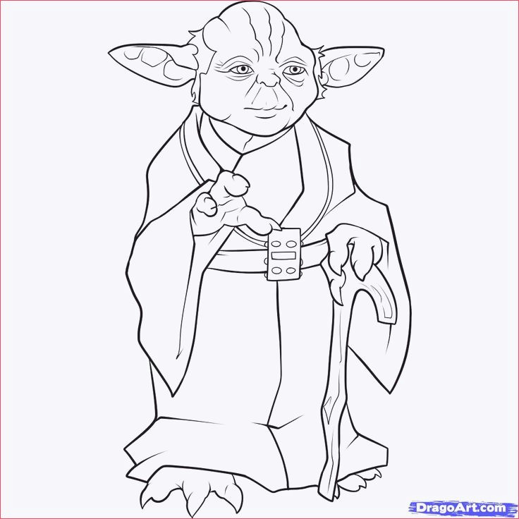 Easy Drawing Yoda Ausmalbilder Yoda Besten Ausmalbilder