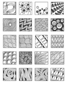 Easy Drawing Zentangles 433 Best Zentangle Patterns Images Doodles Easy Drawings Mandalas