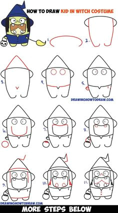 Easy Drawing Zombie Face 213 Best How to Draw Halloween Scary Drawing Ideas for Kids Images
