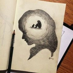 Easy Drawings About Depression Image Result for Dark Sad Drawings Lisa Pinterest Sad Drawings