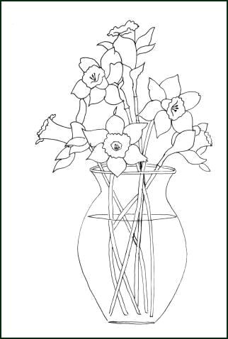 Easy Drawings About Nature 4 H Clipart New H Vases How to Draw Tulips In A Vase I 0d Scheme