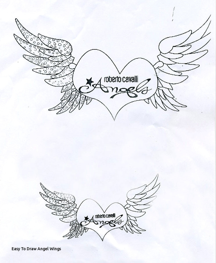 Easy Drawings Angels Easy to Draw Angel Wings Pencil Drawings Of Angels and Demons Google