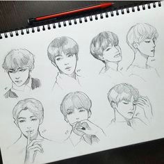 Easy Drawings Bts 358 Best K Pop Fanart Images Bts Fans Drawings Bts Drawings