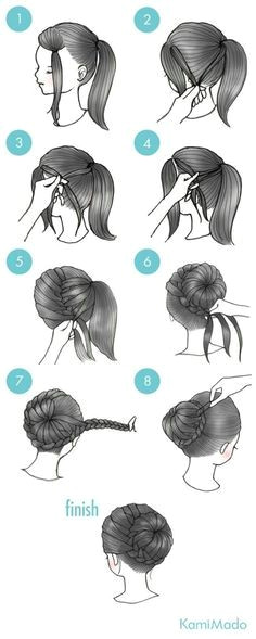 Easy Drawings but Look Hard This Looks so Easy but Its Pretty Hard Hair Styles Pinterest
