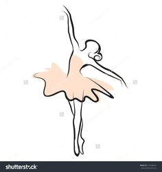 Easy Drawings Dance Simple Dancer Drawing Images Pictures Becuo Sketching and