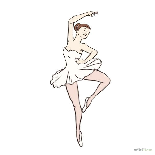 Easy Drawings Dance Simple Dancer Drawing Images Pictures Becuo Sketching and