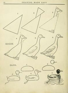 Easy Drawings Duck 569 Best Simple Drawings Images Ideas for Drawing Easy Drawings