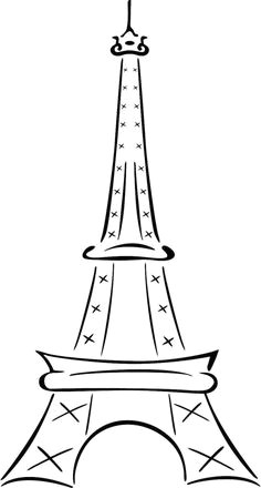 Easy Drawings Eiffel tower 178 Best Paris Drawing Images Draw Cute Drawings Cute Pictures