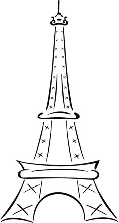 Easy Drawings Eiffel tower 178 Best Paris Drawing Images Draw Cute Drawings Cute Pictures