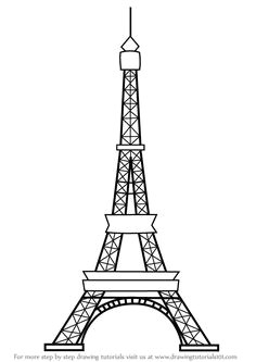 Easy Drawings Eiffel tower 178 Best Paris Drawing Images Draw Cute Drawings Cute Pictures