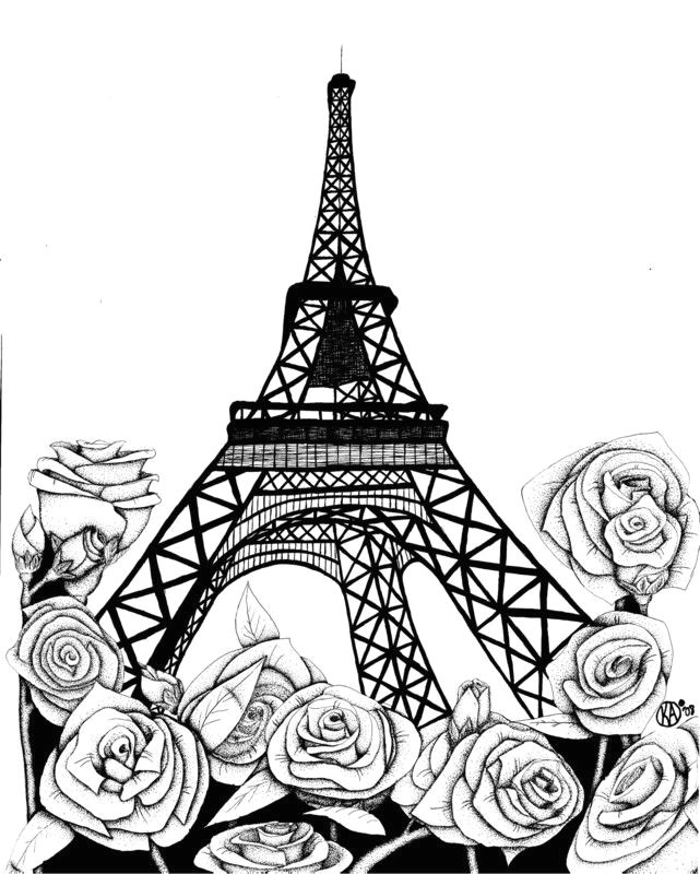 Easy Drawings Eiffel tower Pin by Hillary Brittany Rogers On Art Pinterest Drawings Art