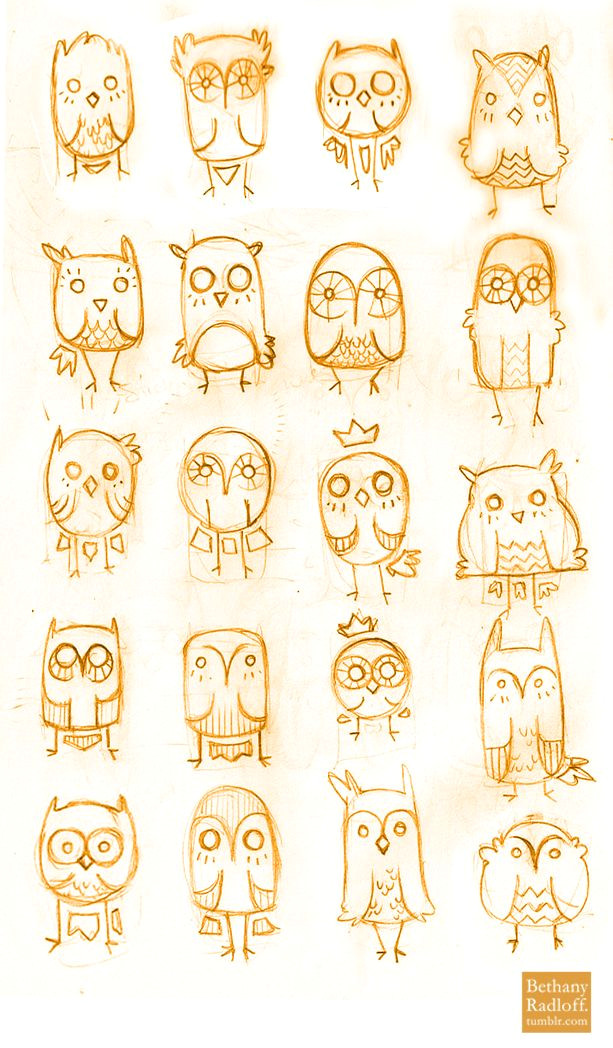 Easy Drawings for 1st Standard First Tumblr Dump Draw Animals Drawings Owl Art Art