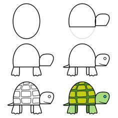 Easy Drawings for 6 Year Olds 38 Best Animals Complete Drawing Tutorials Images Easy Drawings