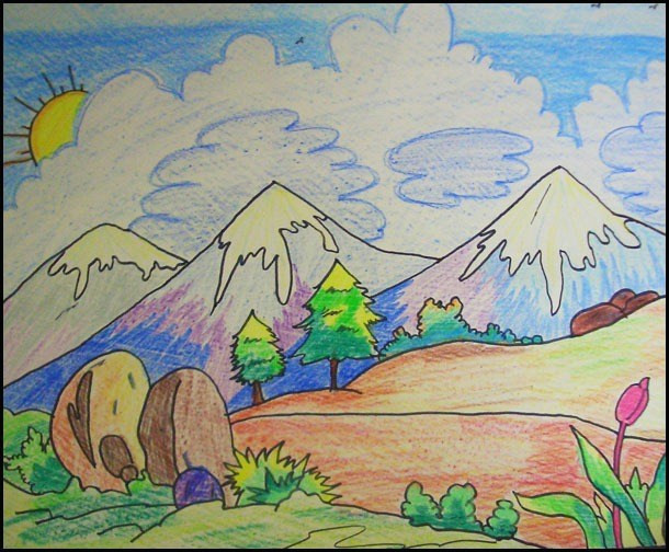 Easy Drawings for Class 1 10 Best Drawings by Kids In Maxpro Summer Camp Udaipurtimes Com