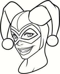 Easy Drawings Harley Quinn 21 Best Joker Drawings Images Joker Drawings Jokers the Joker