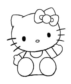 Easy Drawings Hello Kitty 262 Best Drawings Images
