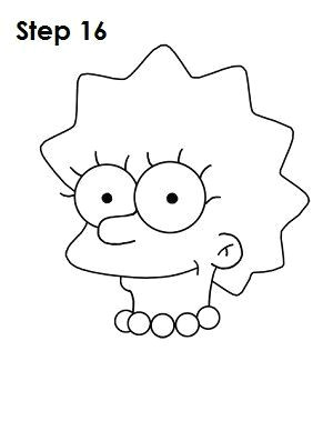 Easy Drawings Homer Simpson How to Draw Lisa Simpson Boho and Piercings and Tattoos Drawings