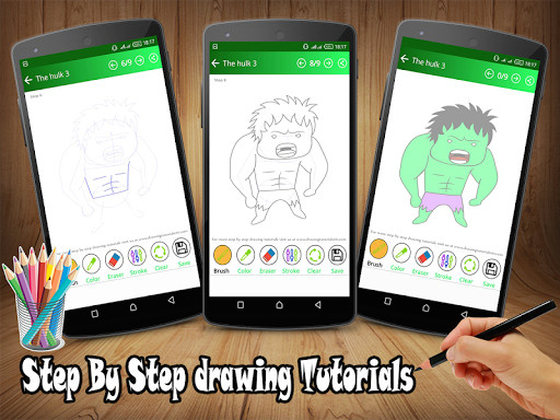 Easy Drawings Hulk Download How to Draw Hulk Step by Step Easy Google Play softwares