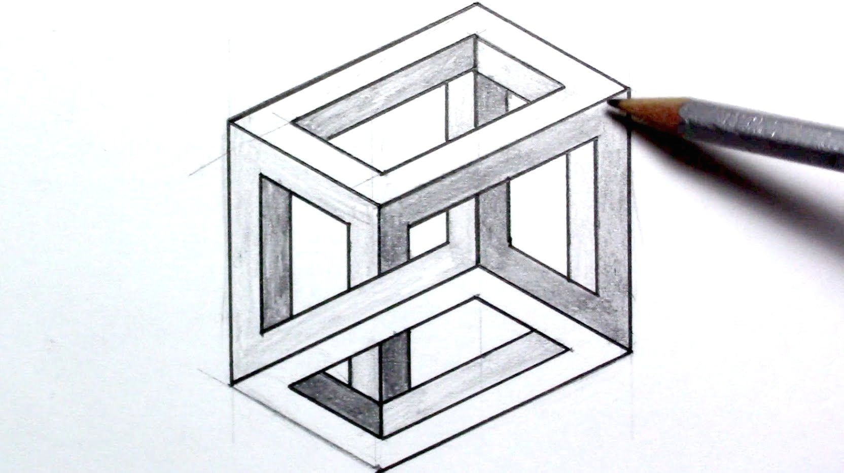 Easy Drawings Illusions 3d Illusion Drawing Easy How to Draw An Optical Illusion Escher