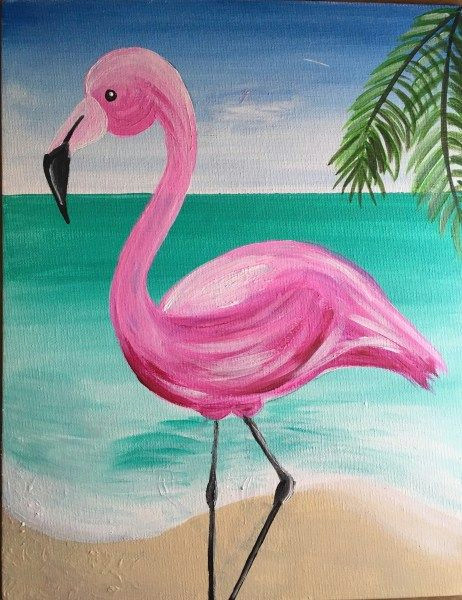 Easy Drawings In Paint How to Draw A Flamingo Easy Step by Step Drawing Drawings