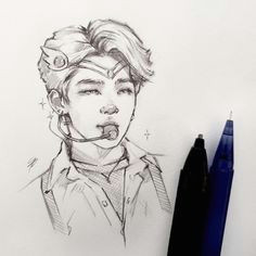 Easy Drawings Kpop 1252 Best A Bts Drawingsa Images In 2019 Draw Bts Boys Drawing