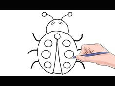 Easy Drawings Ladybug 104 Best Easy Drawings Images In 2019 Draw Doodles Paint