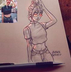 Easy Drawings League Of Legends Artist Transforms People Into Cartoons and Results are Amazing