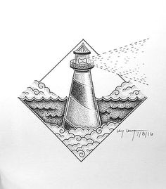 Easy Drawings Lighthouse 14 Best Lighthouse Sketch Images Lighthouse Painting Drawings