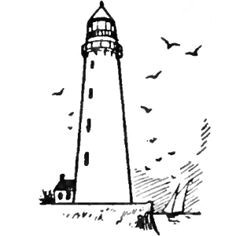 Easy Drawings Lighthouse How to Draw Lighthouses with Easy Drawing Step by Step Instructions