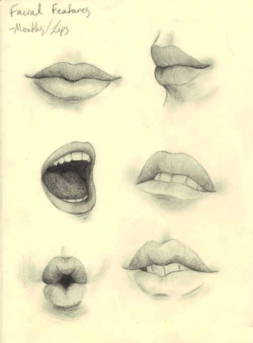 Easy Drawings Lips Pin by Funkpopper On Reference for Art Pinterest Drawings Art