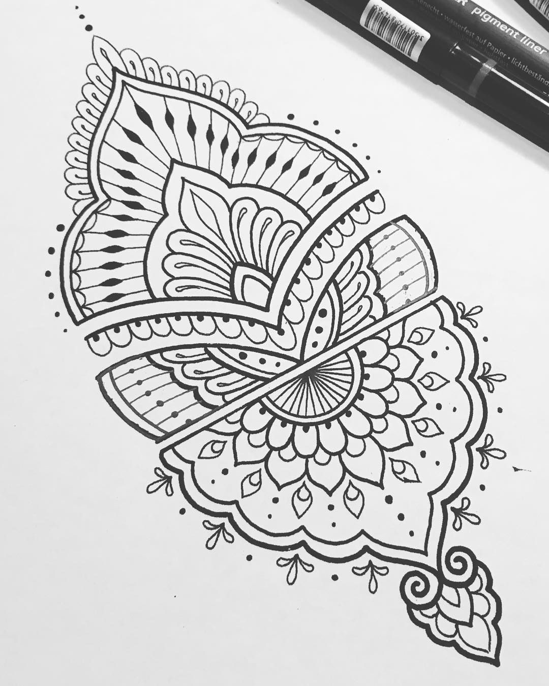 Easy Drawings Mandala Pin by Marissa Pavlick On Art is Life Pinterest Tattoos