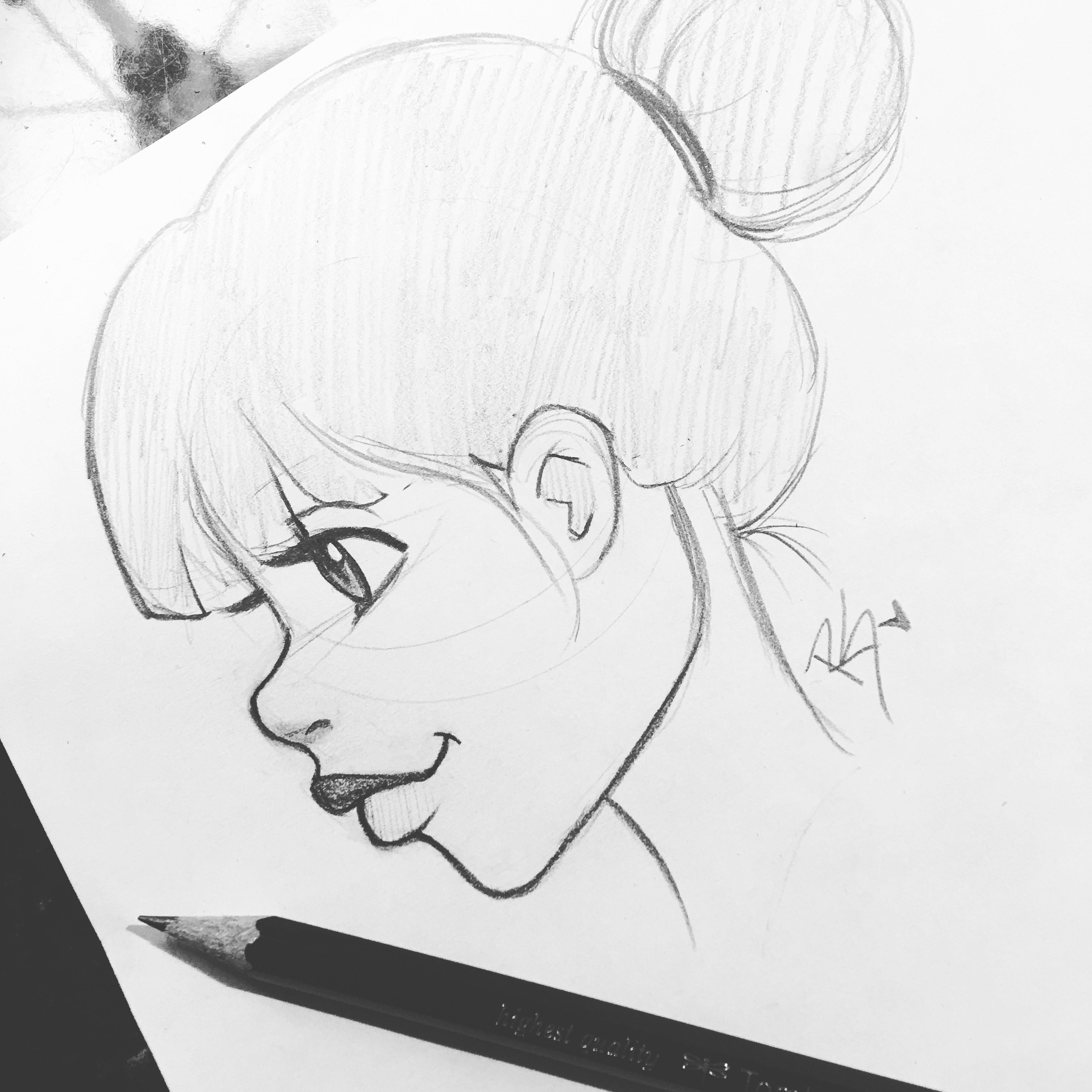 Easy Drawings Manga Pin by Rawsueshii On Rawsueshii Designs Pinterest Drawings