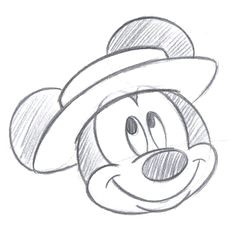 Easy Drawings Mickey Mouse 173 Best Cute Stuff to Draw Images Kawaii Drawings Cute Drawings
