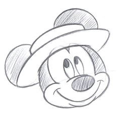 Easy Drawings Mickey Mouse 173 Best Cute Stuff to Draw Images Kawaii Drawings Cute Drawings