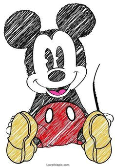 Easy Drawings Mickey Mouse Mickey Mouse Disney Drawing Sketch Mickey Mouse Disney Pictures