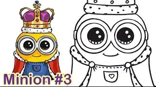 Easy Drawings Minion Media Tweets by Draw so Cute J44945795 Twitter Draw so Cute