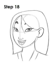 Easy Drawings Mulan Die 22 Besten Bilder Von Disney Zeichnen Drawing Disney Disney