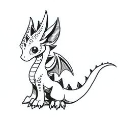Easy Drawings Of Baby Dragons 454 Best Drawing Dragons Dinosuars Images In 2019 Drawings