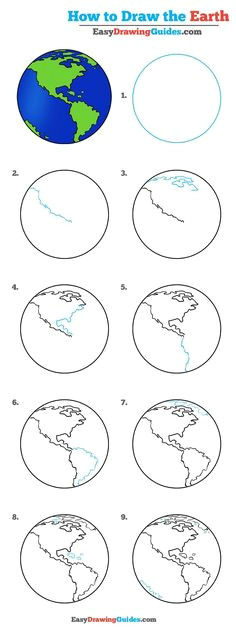 Easy Drawings Of Earth 1506 Best Art Step by Step Images In 2019 Drawing Tutorials for