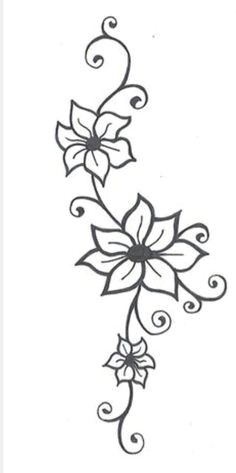 Easy Drawings Of Flowers and Vines 21 Best Simple Jasmine Flower Tattoo Tumblr Images Tatoos Ink