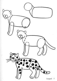 Easy Drawings Of Jaguars 155 Best Da Ti Jak Nakreslit Images Drawing for Kids Drawings