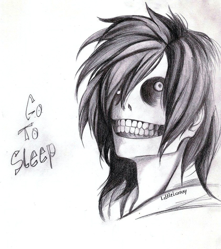 Easy Drawings Of Jeff the Killer Jeff the Killer Drawings Quick Draw Jeff the Killer by