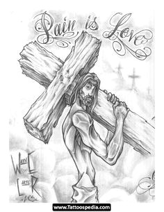 Easy Drawings Of Jesus On the Cross 29 Best Simple Religious Tattoo Drawings Images Cross Tattoo
