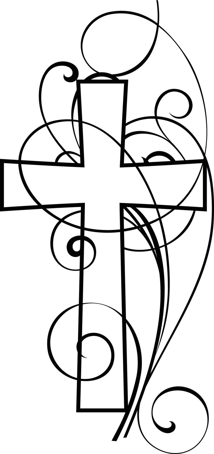 Easy Drawings Of Jesus On the Cross Cross Clipart Google Search Bible Teaching Resources Pinterest