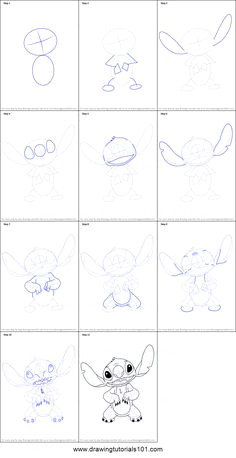 Easy Drawings Of Stitch 397 Best How to Draw Images Disney Drawings Disney Paintings
